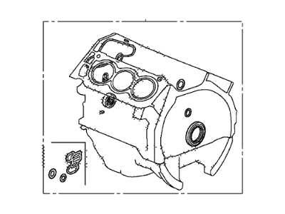 Honda 06111-R72-A00 Gasket Kit, Cylinder Block