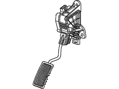 Honda 17800-TA0-A01 Pedal Assy., Accelerator