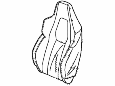 Honda 81125-TBF-A01ZA Cover Set, Passenger Side Trim (Deep Black)