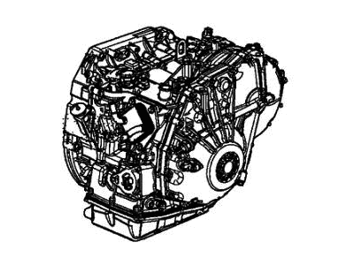 Honda 20011-5CC-G50 Bare, Transmission Assembly