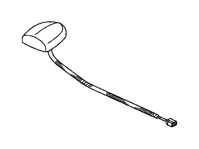 Acura 8-97811-249-0 Rubber, Back Door Lock