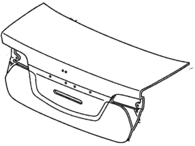 Honda 68500-SNX-A90ZZ Lid, Trunk (DOT)