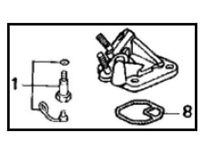 Honda 38838-P1E-003 Valve, Suction Service
