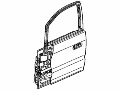 Honda 67010-SX0-305ZZ Panel Set, R. FR. Door
