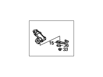 Honda 18202-SX0-J02 Pipe, Exhuast Joint