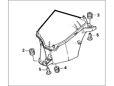 Honda 17241-P0A-000 Housing, Air Cleaner