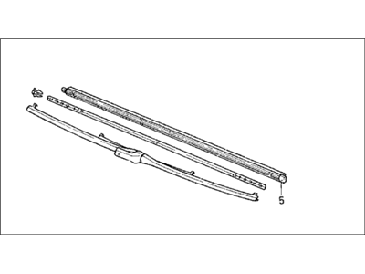 Honda 38450-SB3-305 Blade, Rear Windshield Wiper