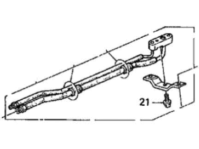 Honda 80323-SX0-963 Pipe C, Rear Suction
