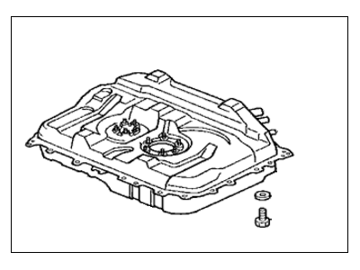 Honda 17500-SX0-L31 Tank, Fuel