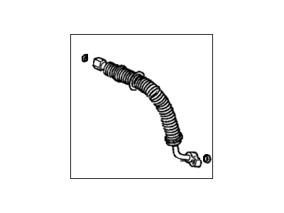 Honda 80310-SM1-A16 Hose, Suction (Parker)