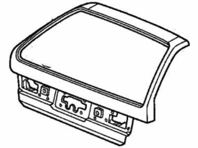 Honda 68100-SM5-305ZZ Tailgate