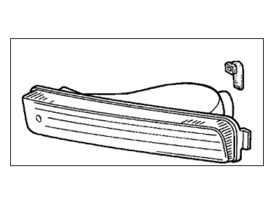 Honda 33302-SM5-A01 Lens, R.