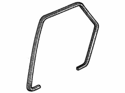 Honda 72815-SM5-013ZB Seal, R. RR. Door Opening *NH89L* (PALMY GRAY)