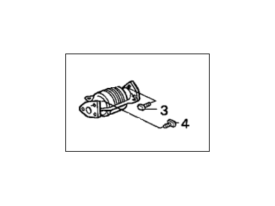 Honda 18160-PT6-Y01 Converter