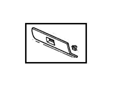 Honda 77501-SM4-A01ZB Lid Assembly, Glove Box (Palmy Gray)
