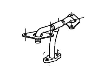 Honda 17181-RLV-A00 Pipe, EGR