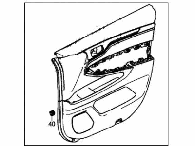 Honda 83551-THR-A32ZA BASE, L- *YR507L*