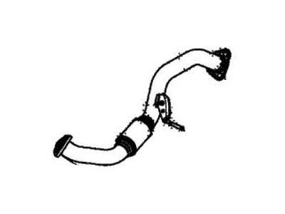 Honda 18210-TPG-A01 Pipe A, Exhaust