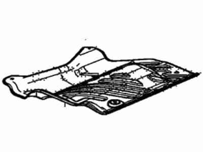 Honda 17318-TPG-A00 HEAT BAFFLE