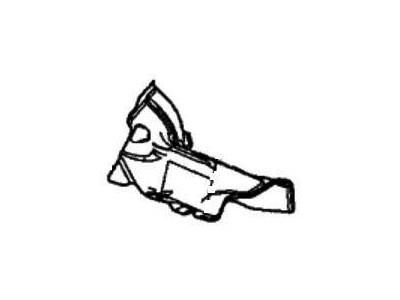 Honda 53692-TMB-H01 PLATE, P/S HT/BAF