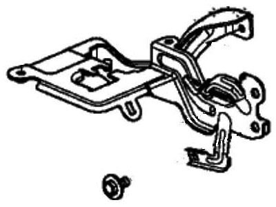 Honda 46674-TPG-A51 BRKT, RESERVOIR TANK
