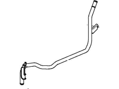 Honda 1J451-5RD-H00 PIPE COMP A