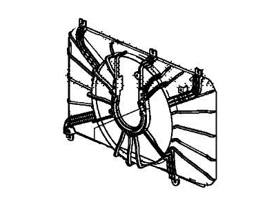 Honda 19015-5TZ-H01 Shroud Complete