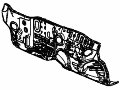 Honda 61500-TPG-315ZZ DASHBOARD LWR COMP
