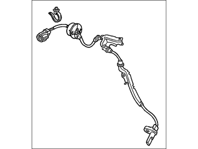 Honda 57450-SDA-A02 Sensor Assembly, Right Front