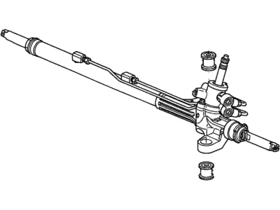 Honda 06536-SDN-506RM Power Steering Rack, Driver Side Core Id On Cornerof Sticker (Sdn-A0) (N5) (Reman)