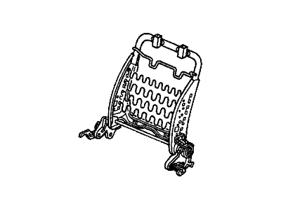 Honda 81126-SDN-L12 Frame, R. FR. Seat-Back