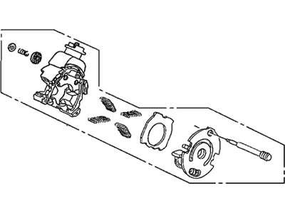 Honda 31210-PSA-J54 Holder Set, Brush