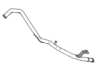 Acura 46393-SDB-A20 Clip B, Brake Pipe