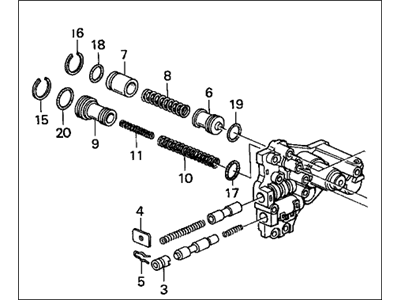 Acura 27700-P7W-000 Body Assembly, Top Accumulator