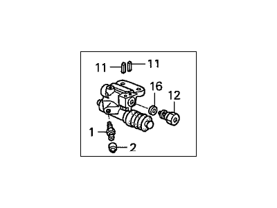 Honda 46930-S3M-A01 Cylinder Assembly, Slave