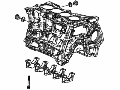 Honda 11000-59B-010 Block Assy., Cylinder