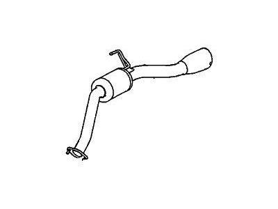 Honda 18330-T6Z-A51 TAIL, EX