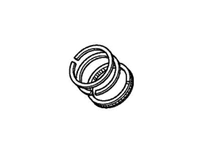 Honda 13011-5J6-A02 Ring Set, Piston (Std) (Allied Ring)