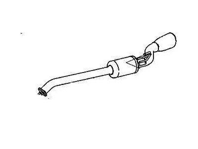 Honda 18340-T6Z-A51 TAIL, EX