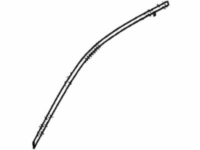 Honda 72465-T6Z-A02 MLDG, FR. L DR SASH