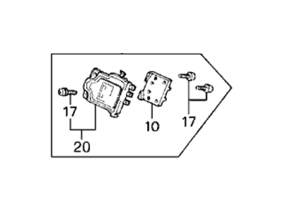 Acura 30120-PM5-A01 Unit, Igniter (Oki)