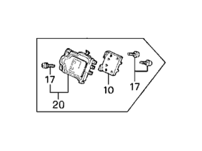 Honda 30120-PM5-A01 Unit, Igniter (Oki)