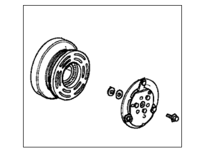Honda 38900-PM5-S01 Clutch Set, Compressor