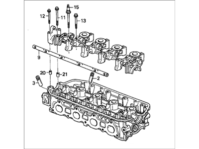 Honda 12100-PM6-000 Cylinder Head Assembly