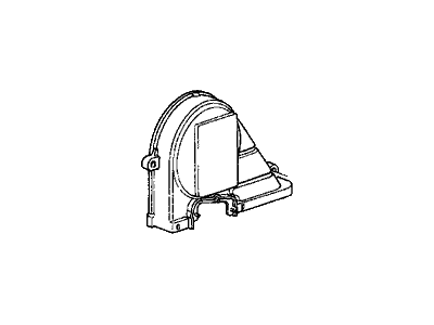 Honda 11820-PM3-000 Cover, Timing Belt (Upper)