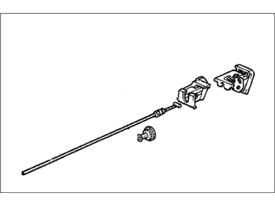 Honda 74130-SH3-A01 Wire, Hood