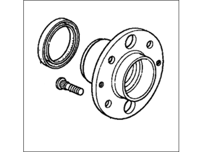 Honda 42200-SX8-008 Bearing Assembly, Rear Hub U