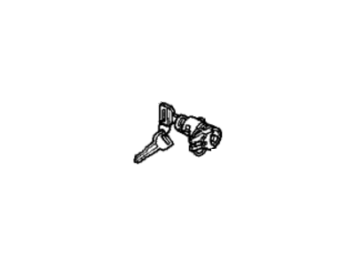 Honda 72146-SH3-023 Cylinder, Driver Side Door Lock)