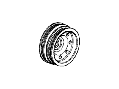 Honda 13810-PM6-003 Pulley, Crankshaft