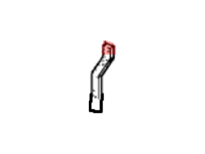 Honda 11832-PM6-000 Rubber, Passenger Side Back Seal